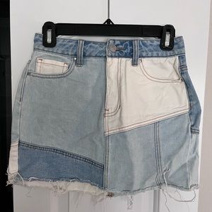 Pacsun Retro Denim Skirt